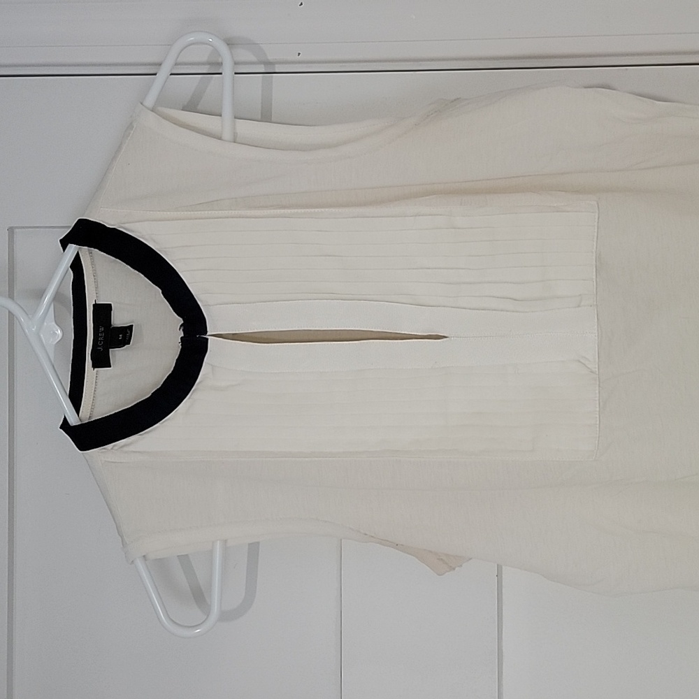 J. Crew Split Neck Top - Size M
